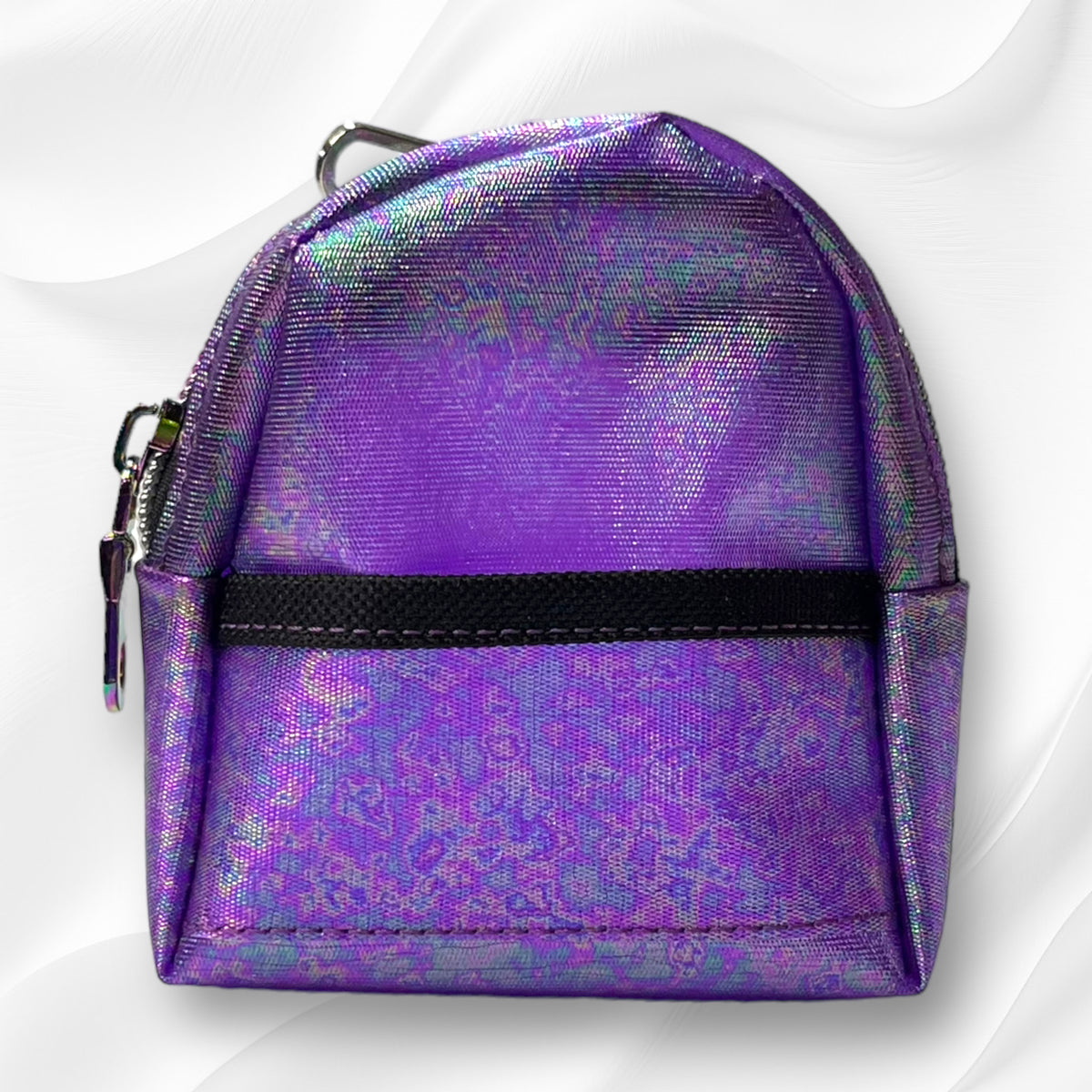 chain mini backpack Coin Purse Keychain 4 Colors Viewing mobility as an art form Current Mood Vegan Leather Stud